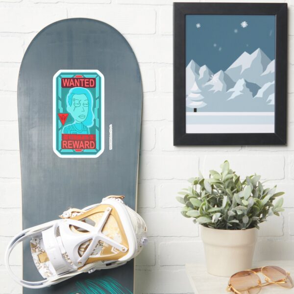 RICK_AND_MORTY™___Space_Beth_Wanted_Poster_Sticker_7 RICK AND MORTY™ Space Beth Wanted Poster Sticker