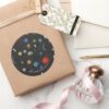 RICK AND MORTY™ Space Pattern Classic Round Sticker