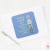 RICK AND MORTY™ That Was My Plan The Whole Time Square Sticker