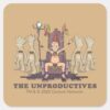RICK AND MORTY™ The Unproductives Square Sticker