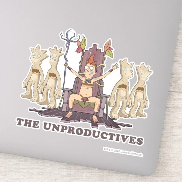 RICK_AND_MORTY™___The_Unproductives_Sticker_9 RICK AND MORTY™ The Unproductives Sticker
