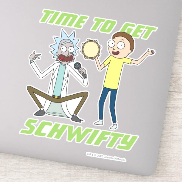RICK_AND_MORTY™___Time_To_Get_Schwifty_Sticker_9 RICK AND MORTY™ Time To Get Schwifty Sticker