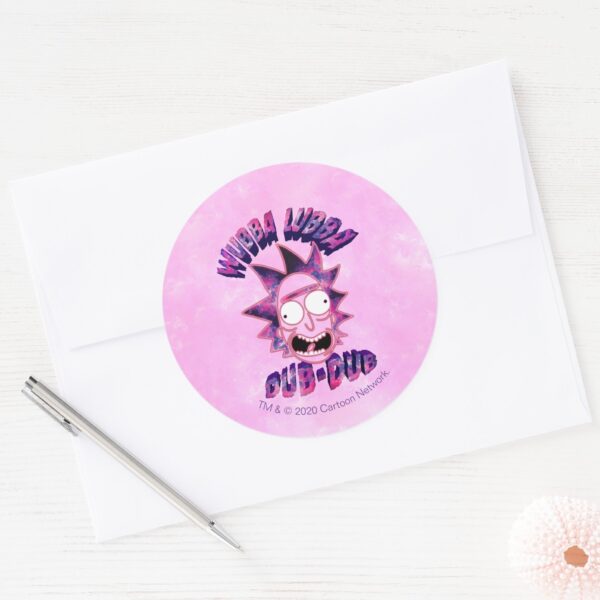 RICK_AND_MORTY™___Wubba_Lubba_Dub-Dub_Classic_Round_Sticker_3 RICK AND MORTY™ Wubba Lubba Dub Dub Classic Round Sticker
