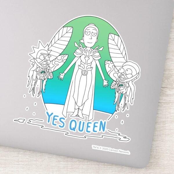 RICK_AND_MORTY™___Yes_Queen_Sticker_9 RICK AND MORTY™ Yes Queen Sticker