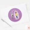 RICK AND MORTY™ You Live With The Consequences Classic Round Sticker