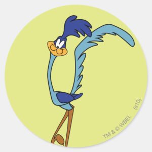 ROAD RUNNER™ Color Classic Round Sticker