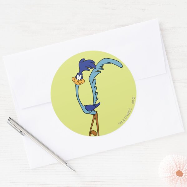 ROAD_RUNNER™_Color_Classic_Round_Sticker_3 ROAD RUNNER™ Color Classic Round Sticker