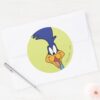 ROAD_RUNNER™_Face_Classic_Round_Sticker_3 ROAD RUNNER™ Face Classic Round Sticker