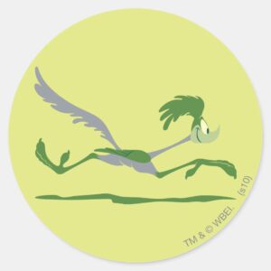 ROAD RUNNER™ Going Fast Classic Round Sticker