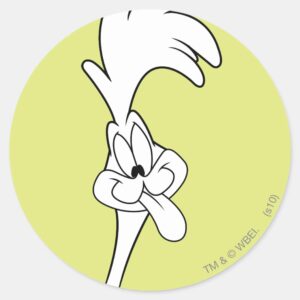ROAD RUNNER™ Tongue Classic Round Sticker