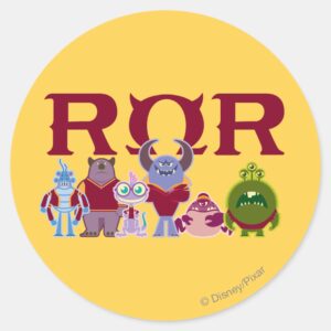 ROR_-_Scare_Students_Classic_Round_Sticker_1 ROR Scare Students Classic Round Sticker