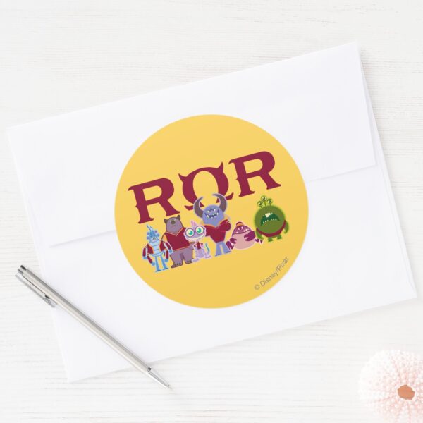 ROR_-_Scare_Students_Classic_Round_Sticker_3 ROR Scare Students Classic Round Sticker