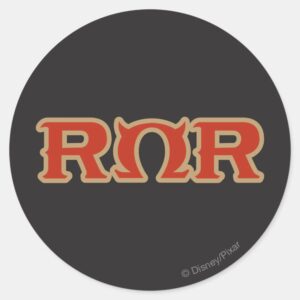 ROR Logo Classic Round Sticker