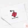 R_is_for_Rude_Classic_Round_Sticker_3 R Is For Rude Classic Round Sticker