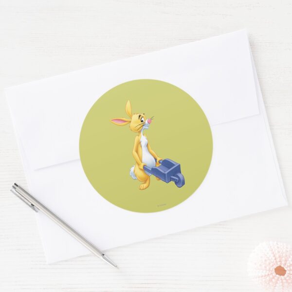 Rabbit 2 Classic Round Sticker