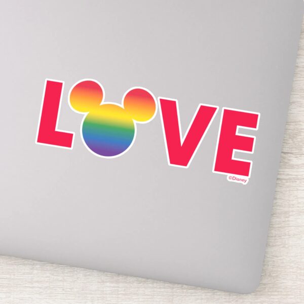 Rainbow_Mickey_Icon_LOVE_Sticker_1 Rainbow Mickey Icon LOVE Sticker