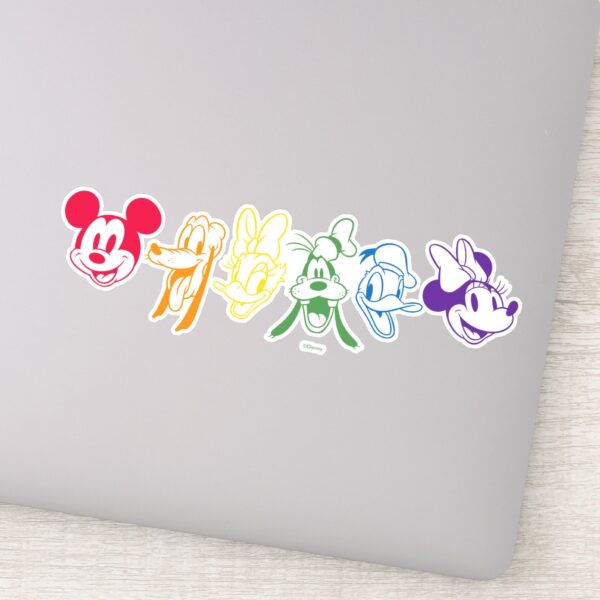 Rainbow_Mickey_and_Friends_2_Sticker_1 Rainbow Mickey And Friends 2 Sticker