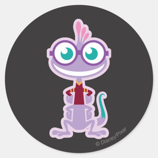 Randall_1_classic_round_sticker_1 Randall 1 Classic Round Sticker