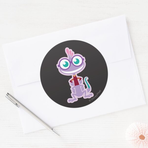 Randall_1_classic_round_sticker_3 Randall 1 Classic Round Sticker