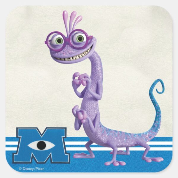 Randall_3_square_sticker_1 Randall 3 Square Sticker