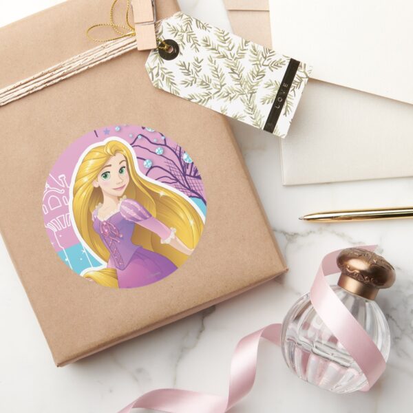 Rapunzel_-_Artistic_Princess_Classic_Round_Sticker_5 Rapunzel Artistic Princess Classic Round Sticker