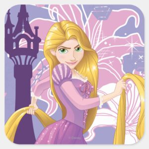Rapunzel_-_Determined_Square_Sticker_1 Rapunzel Determined Square Sticker