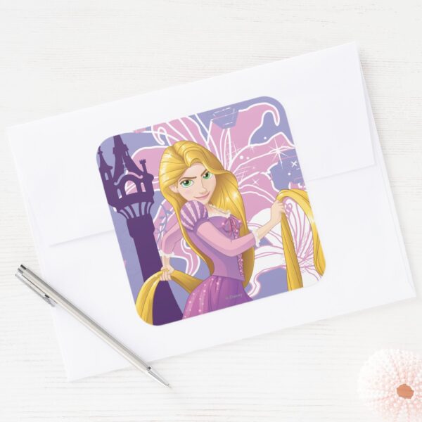 Rapunzel_-_Determined_Square_Sticker_3 Rapunzel Determined Square Sticker
