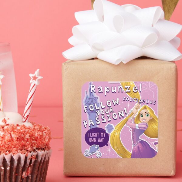 Rapunzel_-_Follow_Your_Passion_Square_Sticker_6 Rapunzel Follow Your Passion Square Sticker