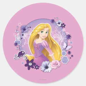 Rapunzel_-_I_Light_my_Own_Way_Classic_Round_Sticker_1 Rapunzel I Light My Own Way Classic Round Sticker