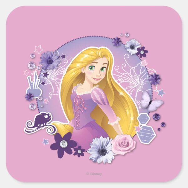 Rapunzel_-_I_Light_my_Own_Way_Square_Sticker_1 Rapunzel I Light My Own Way Square Sticker