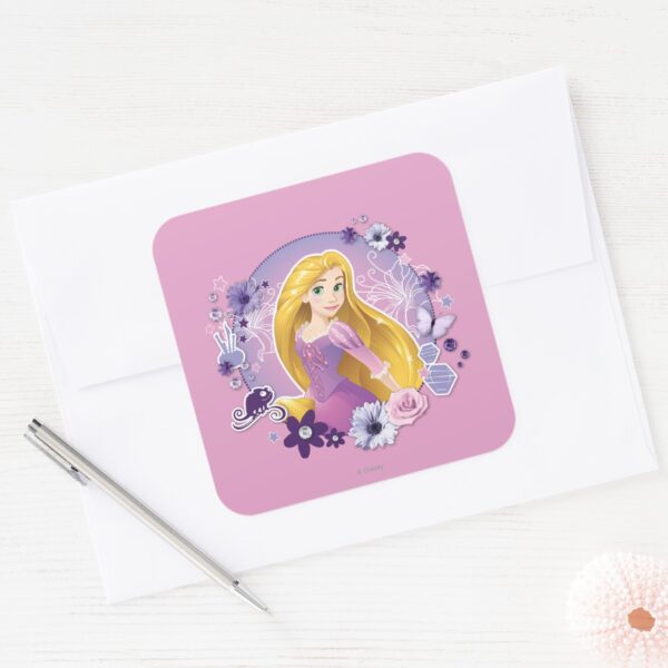 Rapunzel_-_I_Light_my_Own_Way_Square_Sticker_3 Rapunzel I Light My Own Way Square Sticker