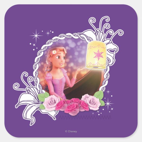 Rapunzel_-_There's_Magic_in_the_World_Square_Sticker_1 Rapunzel Theres Magic In The World Square Sticker