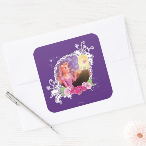 Rapunzel_-_There's_Magic_in_the_World_Square_Sticker_3 Rapunzel Theres Magic In The World Square Sticker
