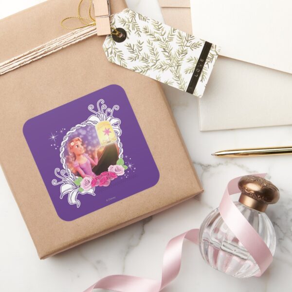 Rapunzel_-_There's_Magic_in_the_World_Square_Sticker_5 Rapunzel Theres Magic In The World Square Sticker