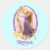 Rapunzel_Frame_Classic_Round_Sticker_1 Rapunzel Frame Classic Round Sticker