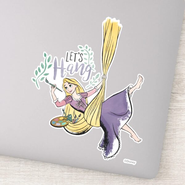 Rapunzel_Painting__Let's_Hang__Sticker_1 Rapunzel Painting Lets Hang Sticker