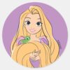 Rapunzel_&_Pascal_Magic_Moment_Classic_Round_Sticker_1 Rapunzel Pascal Magic Moment Classic Round Sticker