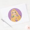 Rapunzel_&_Pascal_Magic_Moment_Classic_Round_Sticker_3 Rapunzel Pascal Magic Moment Classic Round Sticker