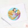 Rapunzel___Bad_Hair_Day_Classic_Round_Sticker_3 Rapunzel Bad Hair Day Classic Round Sticker