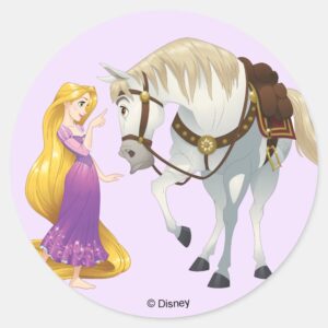 Rapunzel Besties 4Ever Classic Round Sticker