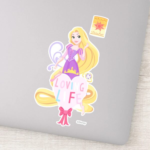 Rapunzel___Loving_Life_Sticker_1 Rapunzel Loving Life Sticker