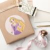 Rapunzel In Motion Classic Round Sticker