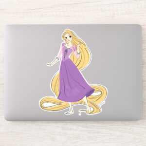 Rapunzel In Motion Sticker