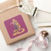 Rapunzel_with_Paintbrush_2_Square_Sticker_5 Rapunzel With Paintbrush 2 Square Sticker