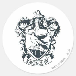 Ravenclaw Crest Classic Round Sticker