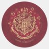 Red_HOGWARTS™_Crest_Holiday_Wreath_Classic_Round_Sticker_1 Red HOGWARTS™ Crest Holiday Wreath Classic Round Sticker