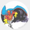 Red_Tornado_Emerges_Classic_Round_Sticker_1 Red Tornado Emerges Classic Round Sticker