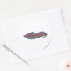 Red_Tornado_Logo_Classic_Round_Sticker_3 Red Tornado Logo Classic Round Sticker
