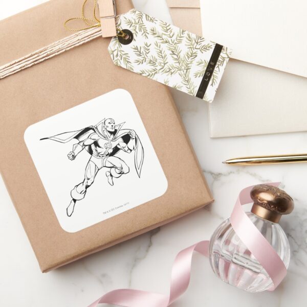 Red_Tornado_Outline_Square_Sticker_5 Red Tornado Outline Square Sticker