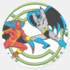 Red_Tornado_+_Batman_Classic_Round_Sticker_1 Red Tornado Batman Classic Round Sticker
